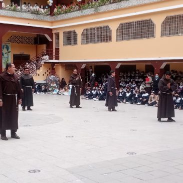 Unidad Educativa Nuestra Señora de Fátima festejó día de San Francisco de Asís