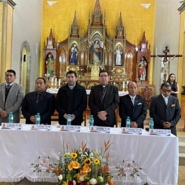 Rueda de Prensa  Parroquia San Juan Bautista de Yaruquíes con motivo de la  Visita de la Virgen del Cisne