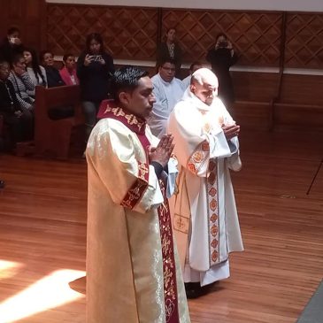 Eucaristía de Ordenación Diaconal de Jonathan David Godoy Díaz y Segundo Mariano Vacancela Zhuilema