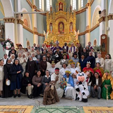 Celebración de la Navidad de Jesús de la CERCH, en San Alfonso.