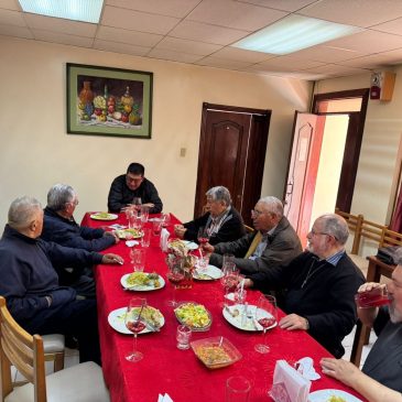 Almuerzo especial con nuestros queridos sacerdotes de mayor edad