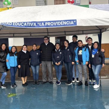 Fiesta de la Infancia Misionera en la Unidad Educativa la Providencia