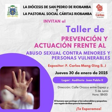 Taller de Prevención y Actuación frente al abuso sexual contra menores y personas vulnerables