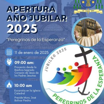 APERTURA DEL AÑO JUBILAR DIÓCESIS DE SAN PEDRO DE RIOBAMBA