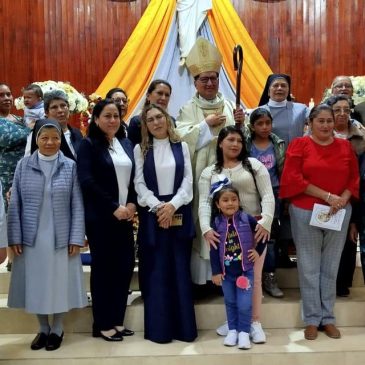 Celebración de las bodas de plata de las hermanas Contemplativas del Cenáculo, en el cantón Pallatanga