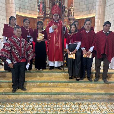 Confirmaciones en el cantón Guamote