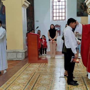 Confirmaciones en la parroquia de Punín