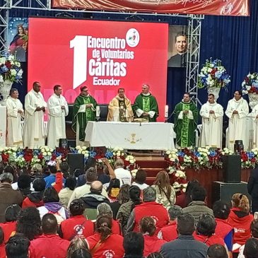 Primer encuentro de Voluntarios de Cáritas Ecuador en la Diócesis de Riobamba