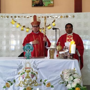 Fiesta de  Santiago Apóstol en la comunidad de Zúnag