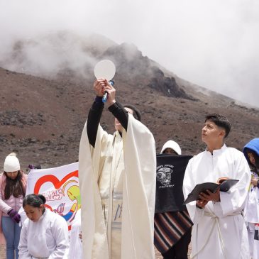Eucaristía en el Chimborazo