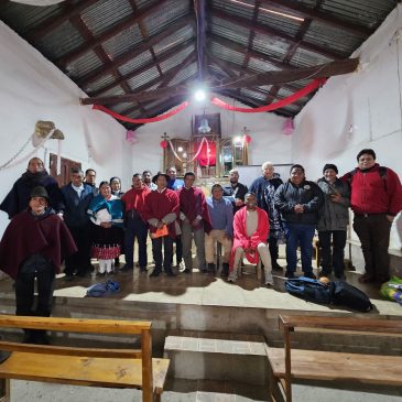 Reunión Zona Chunchi-Alausí en Shuid Achupallas