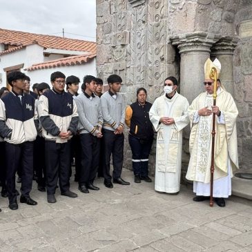 Eucaristía por la visita de las reliquias del Santo Hermano Miguel, a la Iglesia de la Balbanera