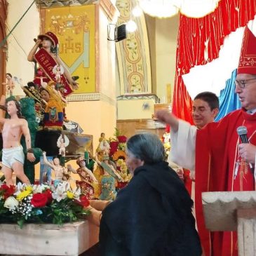 Fiesta de San Sebastián, en Cajabamba