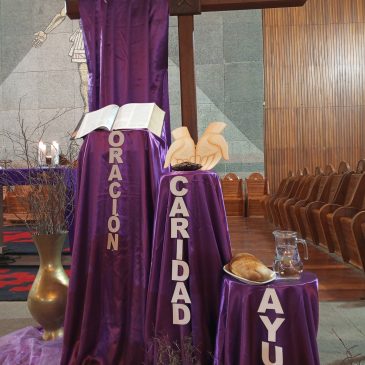 Celebración del Miércoles de Ceniza en la Iglesia Catedral de Riobamba