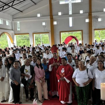 Confirmaciones en el cantón Cumandá Santuario del Divino Niño