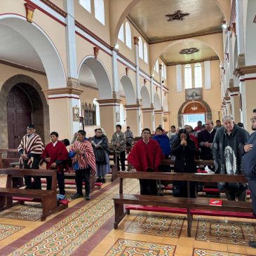 𝙍𝙚𝙪𝙣𝙞ó𝙣 𝙙𝙚 𝘼𝙋𝙄 (Agentes de Pastoral Indígena) en la parroquia de Punín