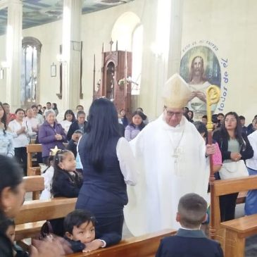 Fiesta de San José, en la parroquia Matriz de Guano